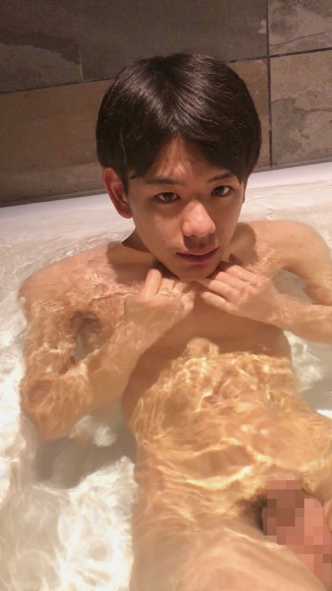 FC2-PPV-3815041 童顔イケメンサッカー部ハルキ　マットで全身ヌル×２＆エロマラギン×２オナ！！《ハルコレ》***jzn*y*qyj Sample 10