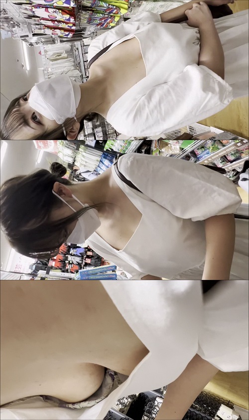 FC2-PPV-3934396 ずーーーっとおっぱい見えてる超美女がいたので張り付いて撮りまくりました！***sz*xypypn ！！笑 Sample 1