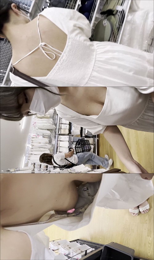 FC2-PPV-3934396 ずーーーっとおっぱい見えてる超美女がいたので張り付いて撮りまくりました！***sz*xypypn ！！笑 Sample 3