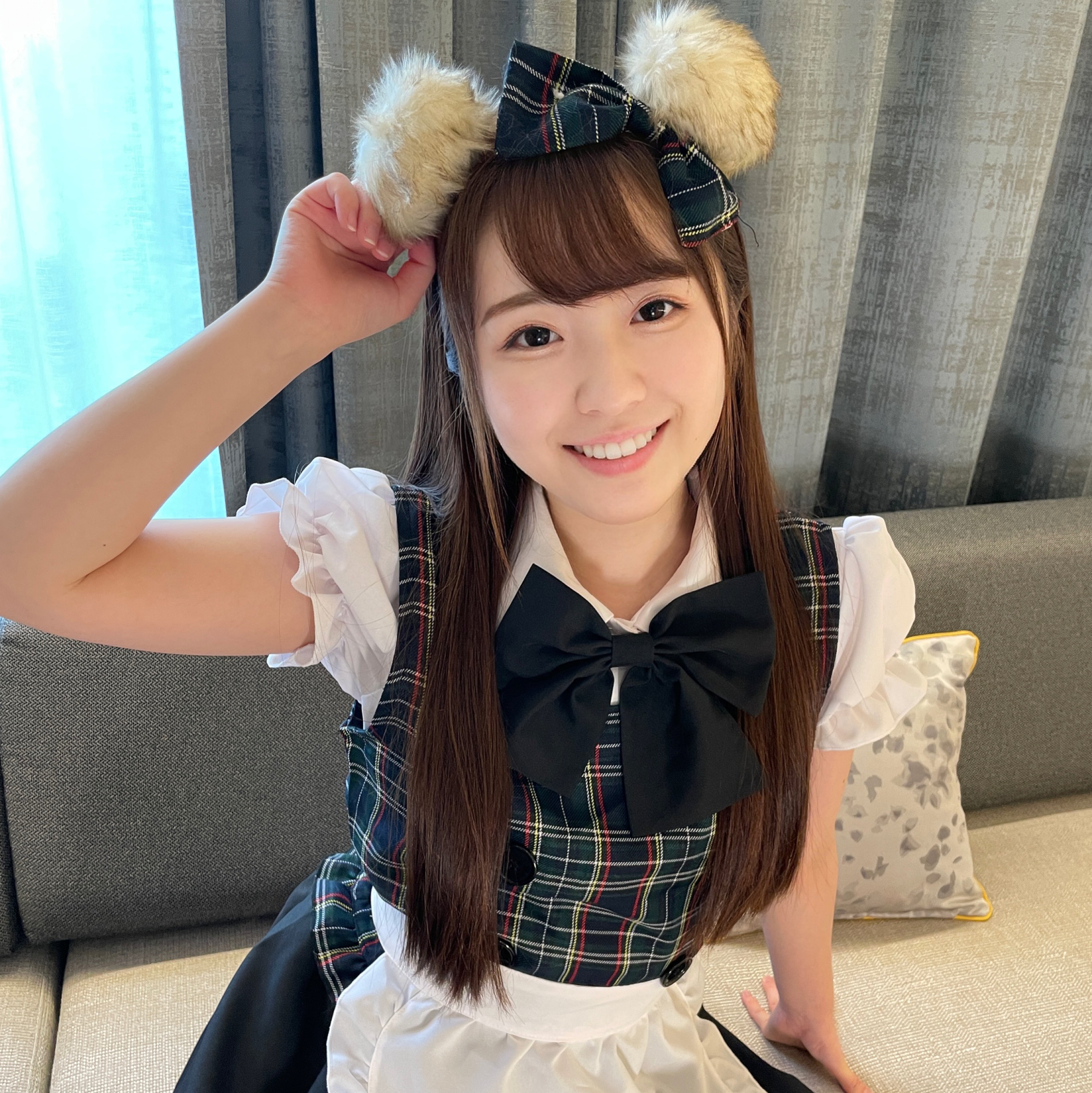 FC2-PPV-4057629 メイドがすごく似合う未来ちゃんに生中出しからのお掃除フェラ！***oypszjqqq あそこから精子が滴り落ちます Sample 1