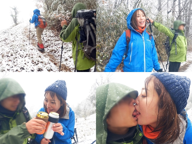 FC2-PPV-4088877 デカ尻美人のセフレに誘われ登山…雪の降る山という非現実シチュで青カン！***szzoqn**p 温かい口マンコにホットザーメン注入しごっくんシてもらった Sample 6