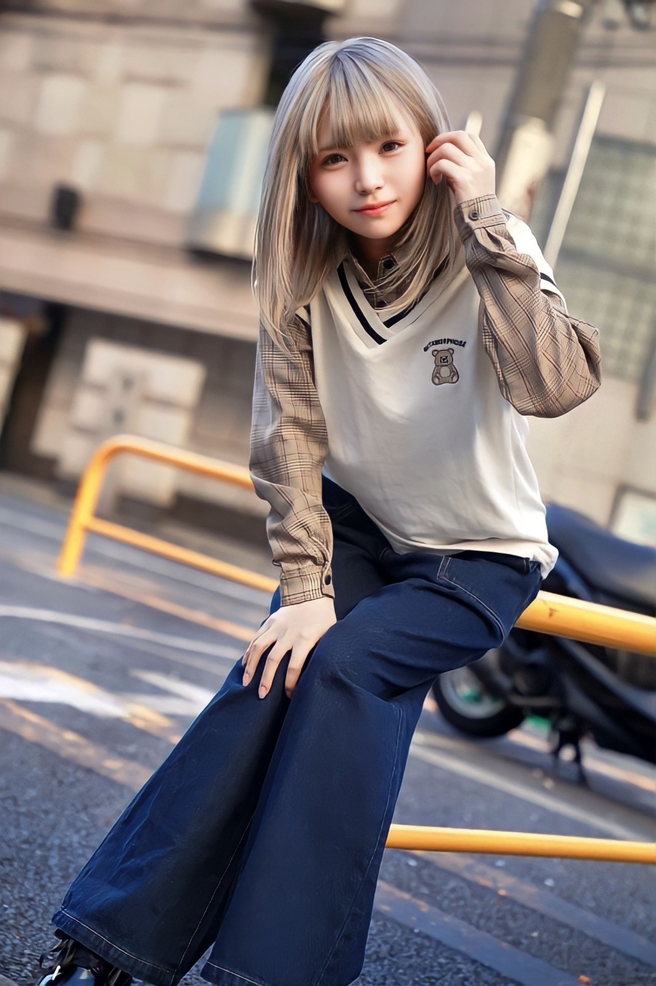 FC2-PPV-4118633 【三日間限定販売】**psojpnqozo 先天性白子症(アルビノ)の18才 17,000人に1人の確立で生まれてきた奇跡のに中出し Sample 1