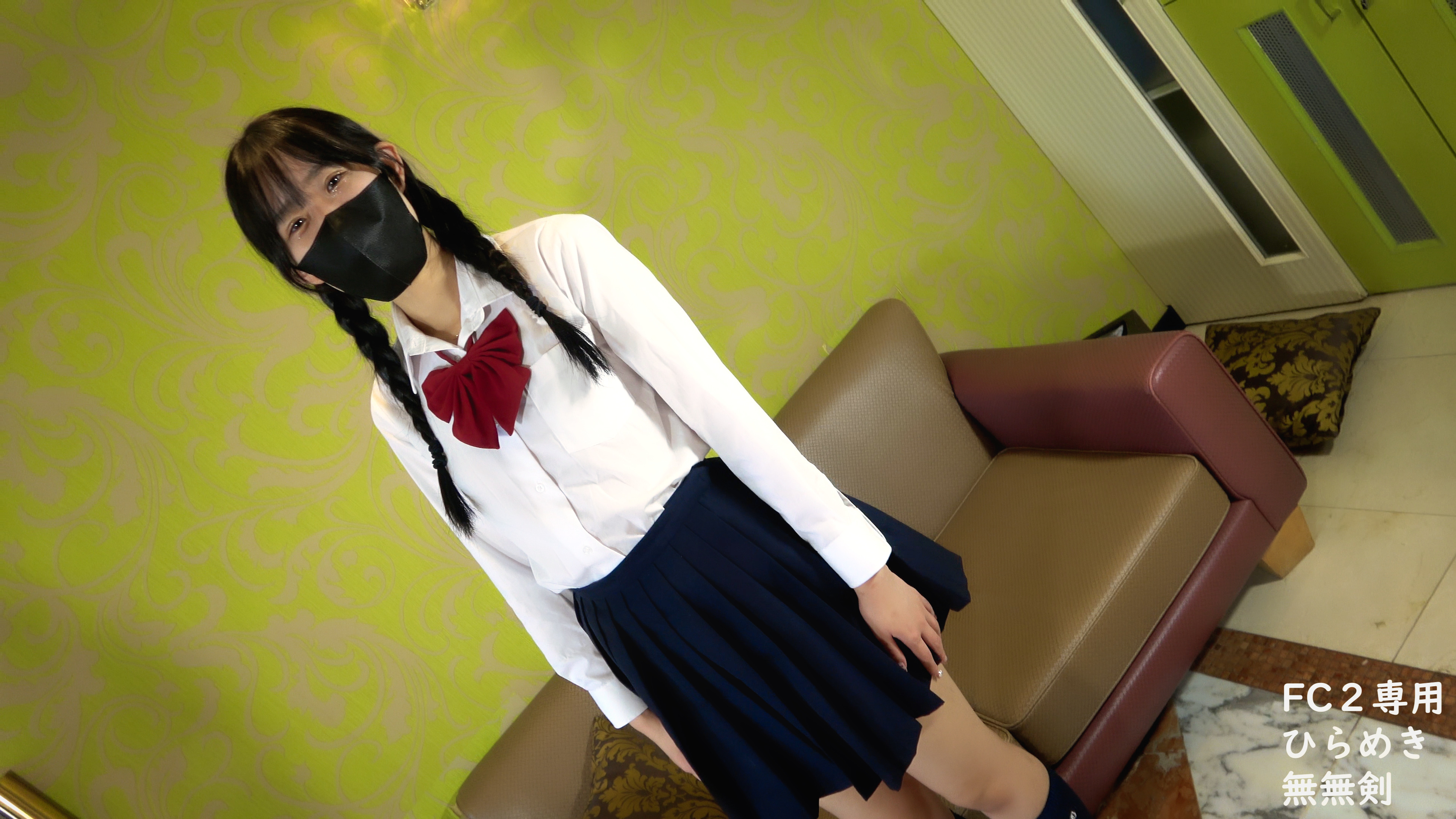 FC2-PPV-4163648 第２弾、***oypsnznpj スレンダーな制服美女、なかちゃんの中出しハメ撮りAV,レビュー特典で無修正 Sample 2