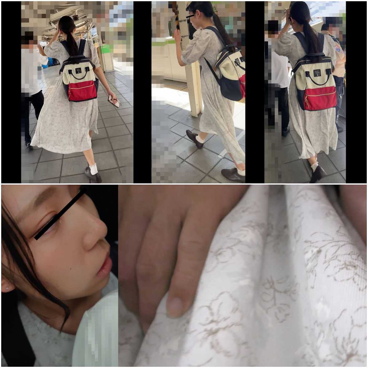 FC2-PPV-4077173 [音声有/つきまとい]***szzoqnozo 2区間追いかけられてヤラれたあのKを土曜日の私服姿をつきまとって狙い撃ち。 Sample 1