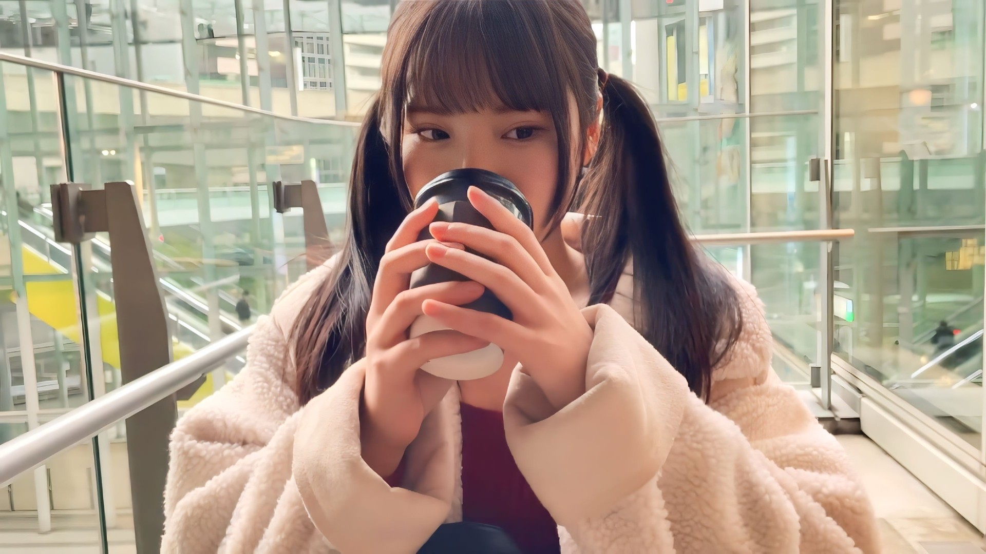 FC2-PPV-4224357 【Fc2限定】**psojpnqoyx **系ツインテールのFカップ18才 失禁しイキ狂い 中出しとごっくんの2回戦 Sample 1