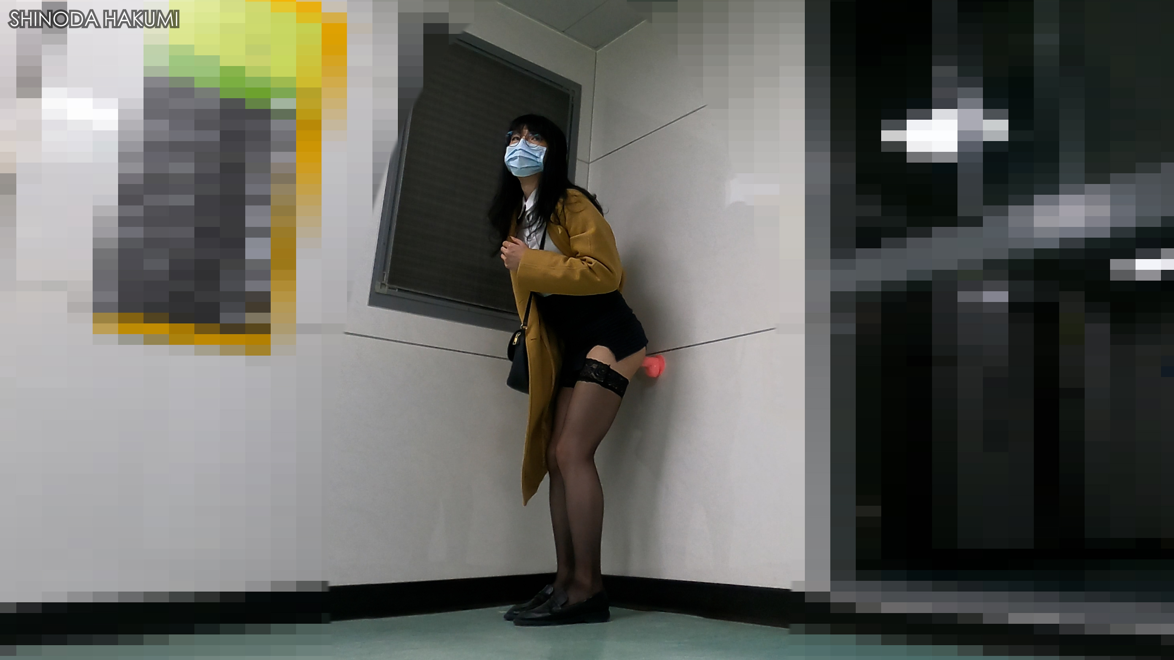 FC2-PPV-4310238 HA29残業後、OLはオフィスの外でオナニーしました！***oypsxpxzo 黒ストッキングに射精！ Sample 4