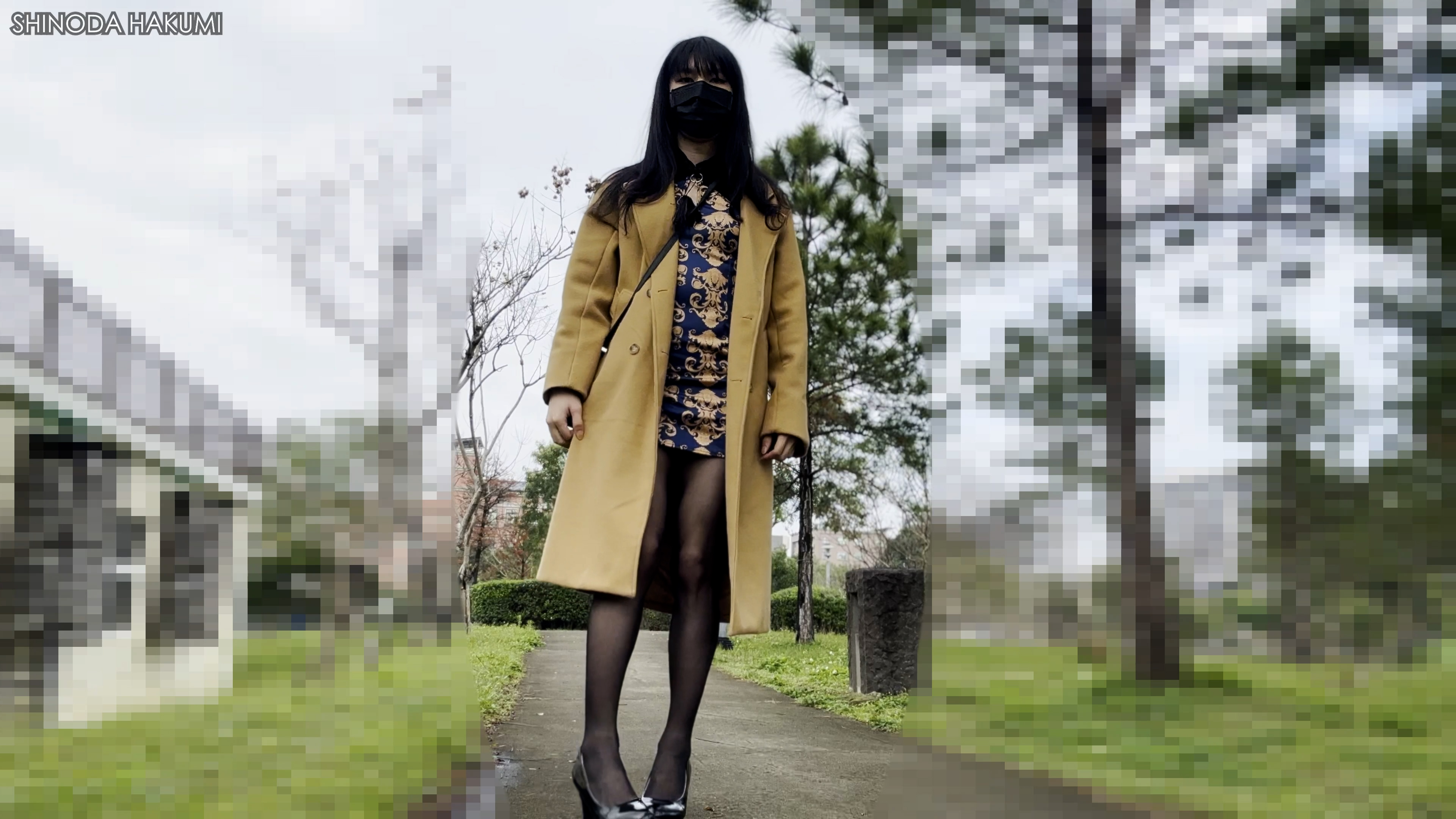 FC2-PPV-4310336 HA32セクシーなチャイナドレスと黒ストッキングを着て、露出してオナニー潮吹きし、最後には精液と水でいっぱいあった！**sqpnnjssp Sample 9