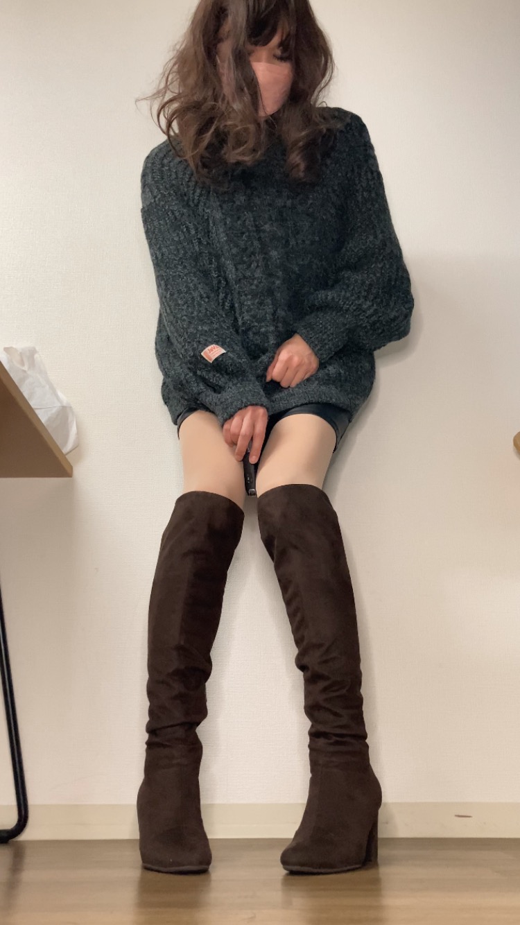 FC2-PPV-4310366 女装　ベージュタイツ/ストッキングで太も**sqpnnjssp も擦り音 Sample 3