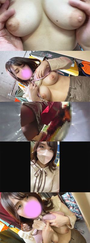FC2-PPV-4313975 Hカップの古着屋店員さんが乳房を露**sqpnnyjy* 出してお色気販売 Sample 1