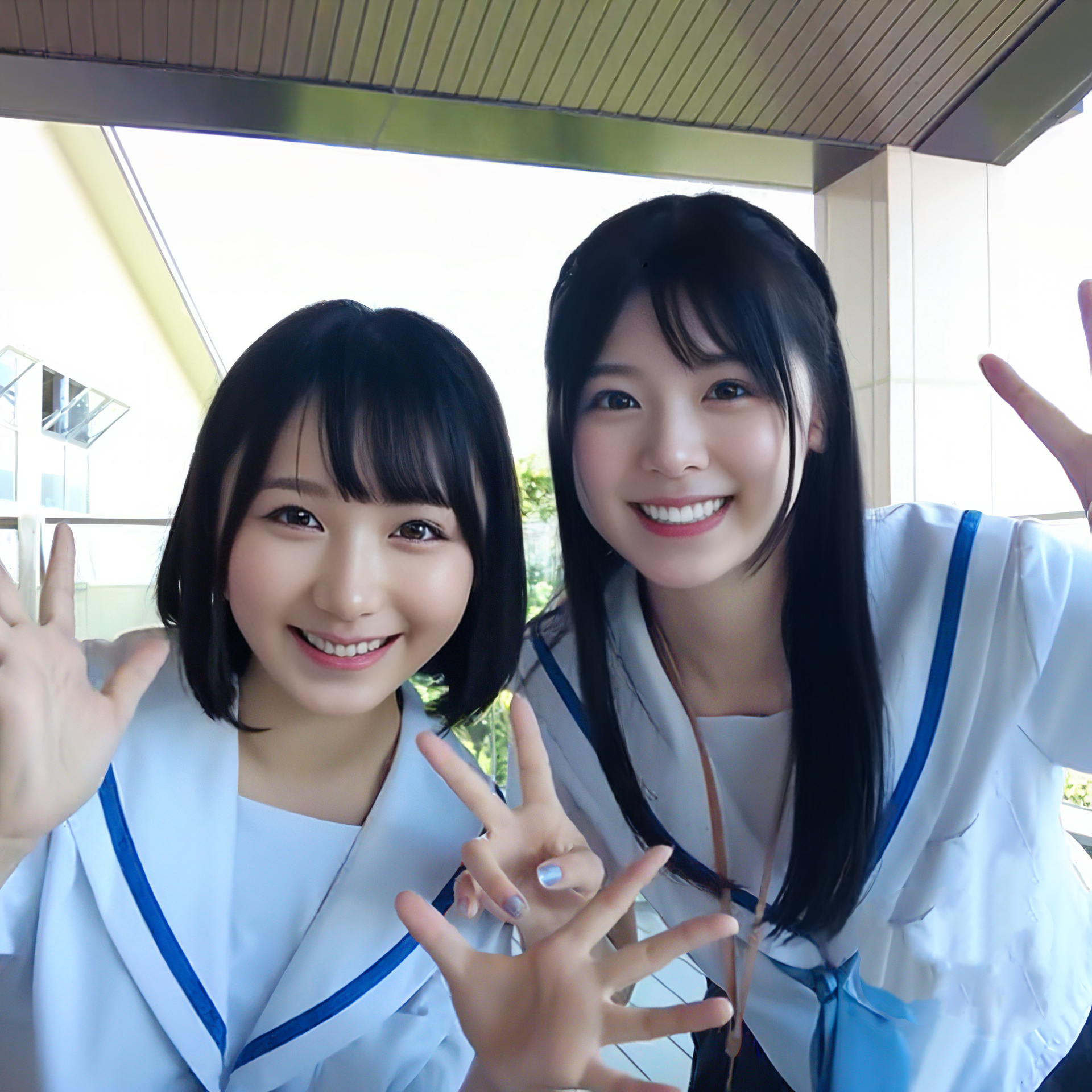 FC2-PPV-4325161 90%OFF!オナニーを覚えたばかりの仲良しちゃん！***oypszjq*j 初レズえっちに目覚める温泉旅行！ Sample 1