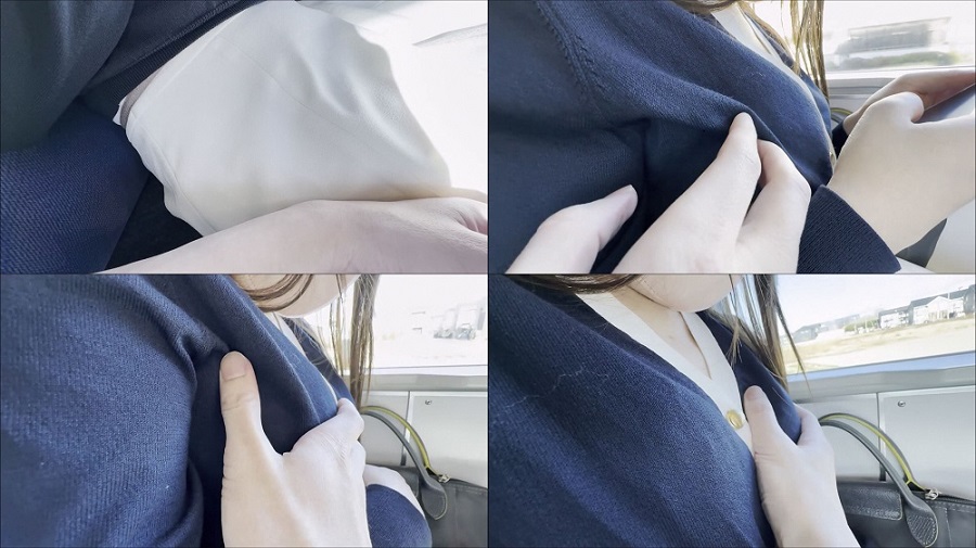 FC2-PPV-4329278 電車お触り21 坂道系のグループにいそうなS***szzoqn*nq 級美女がおっぱいと股間を触られまくってます Sample 2