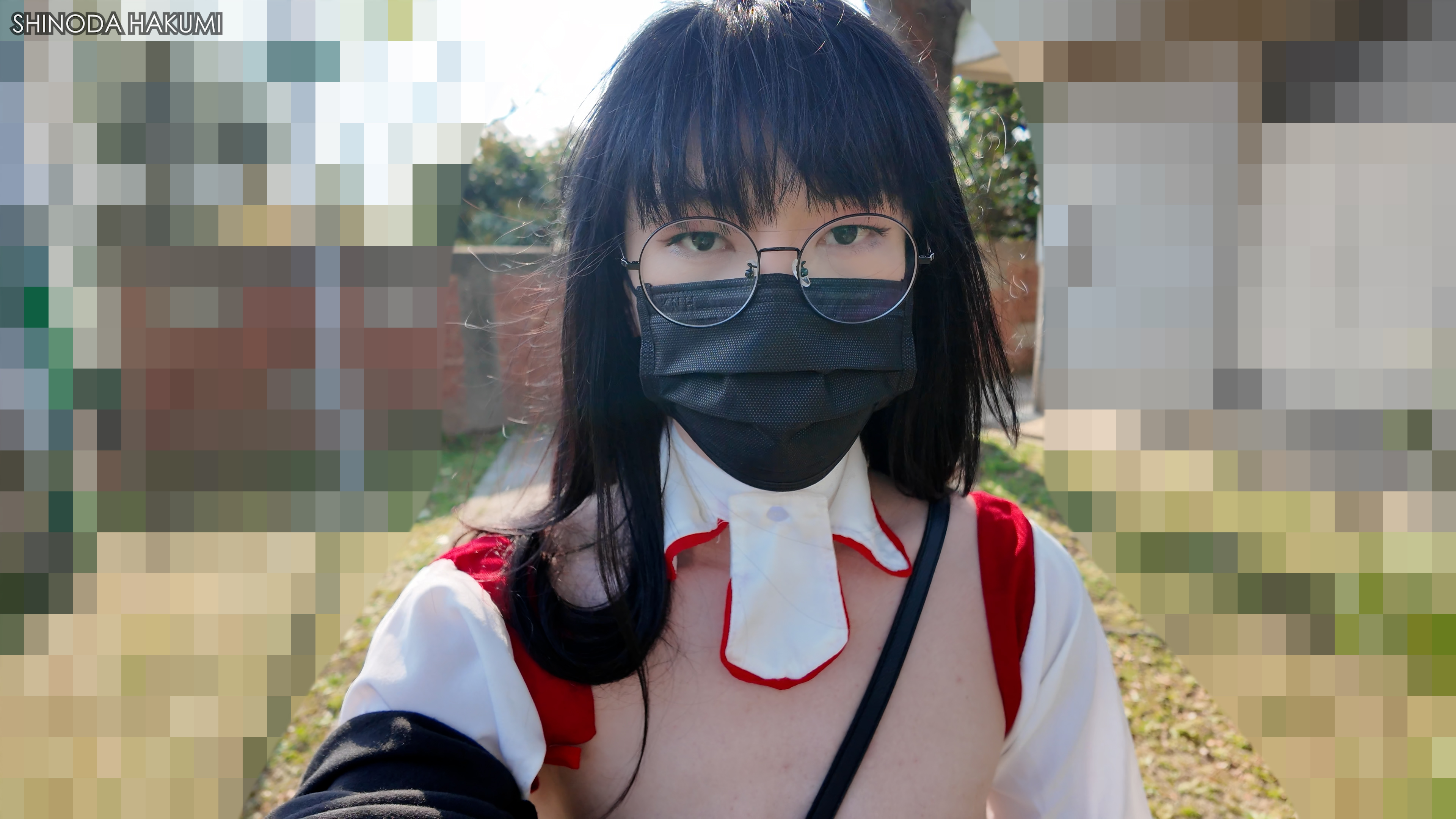 FC2-PPV-4329613 HA36巫女がお尻におもちゃを挿入して野外で潮吹き＆射精！**sqpnnjozo Sample 1