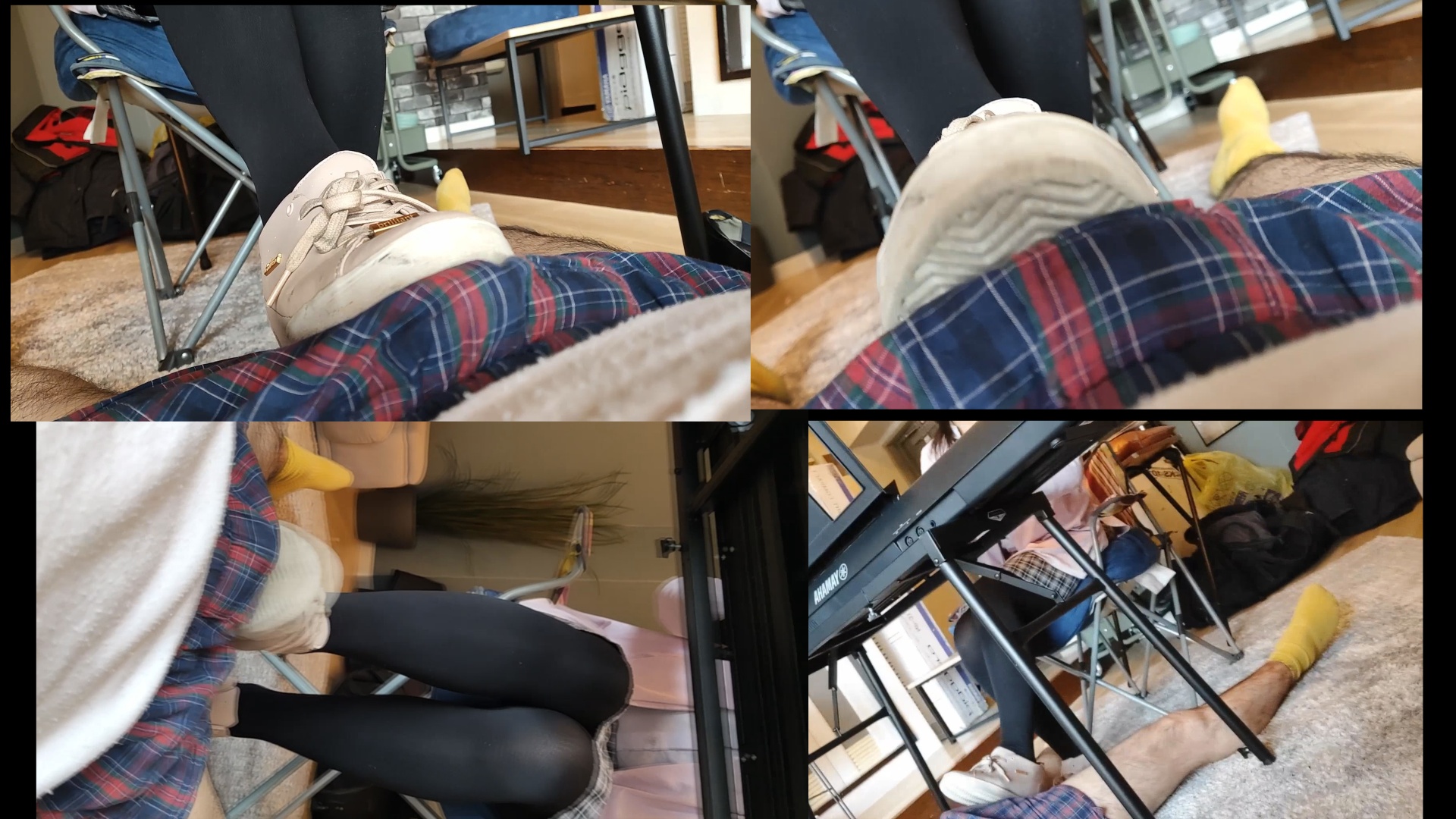 FC2-PPV-4336620 さなちゃんのピアノでパこンツの上からスニーカ**sqpnnjsjs ーでペダルちんこ Sample 1