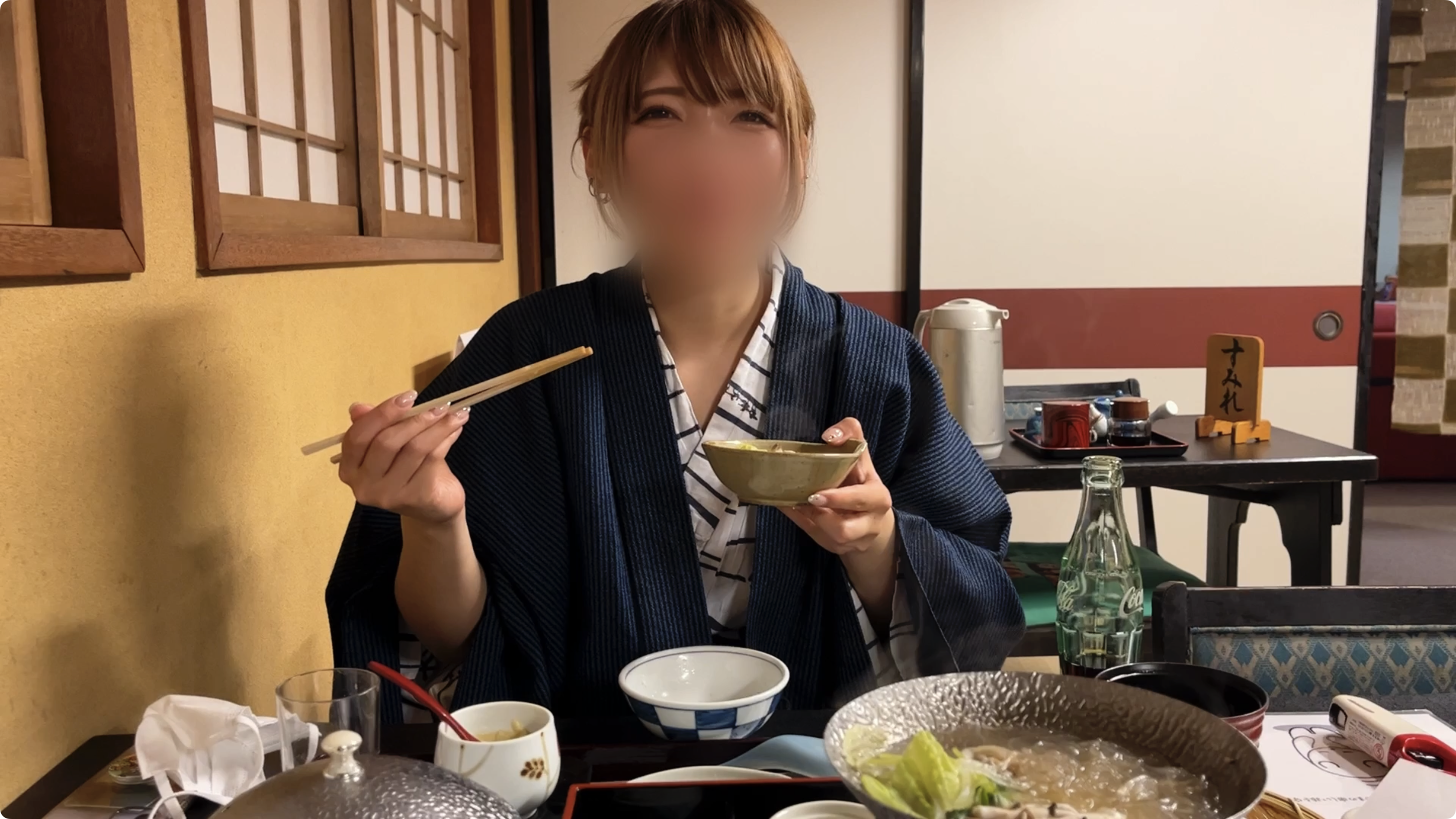FC2-PPV-4339535 Gカップむちむち美女の温泉旅行記♡庭園露天風呂でその豊満な身体を曝け出す！**sqpnnjqjz Sample 4