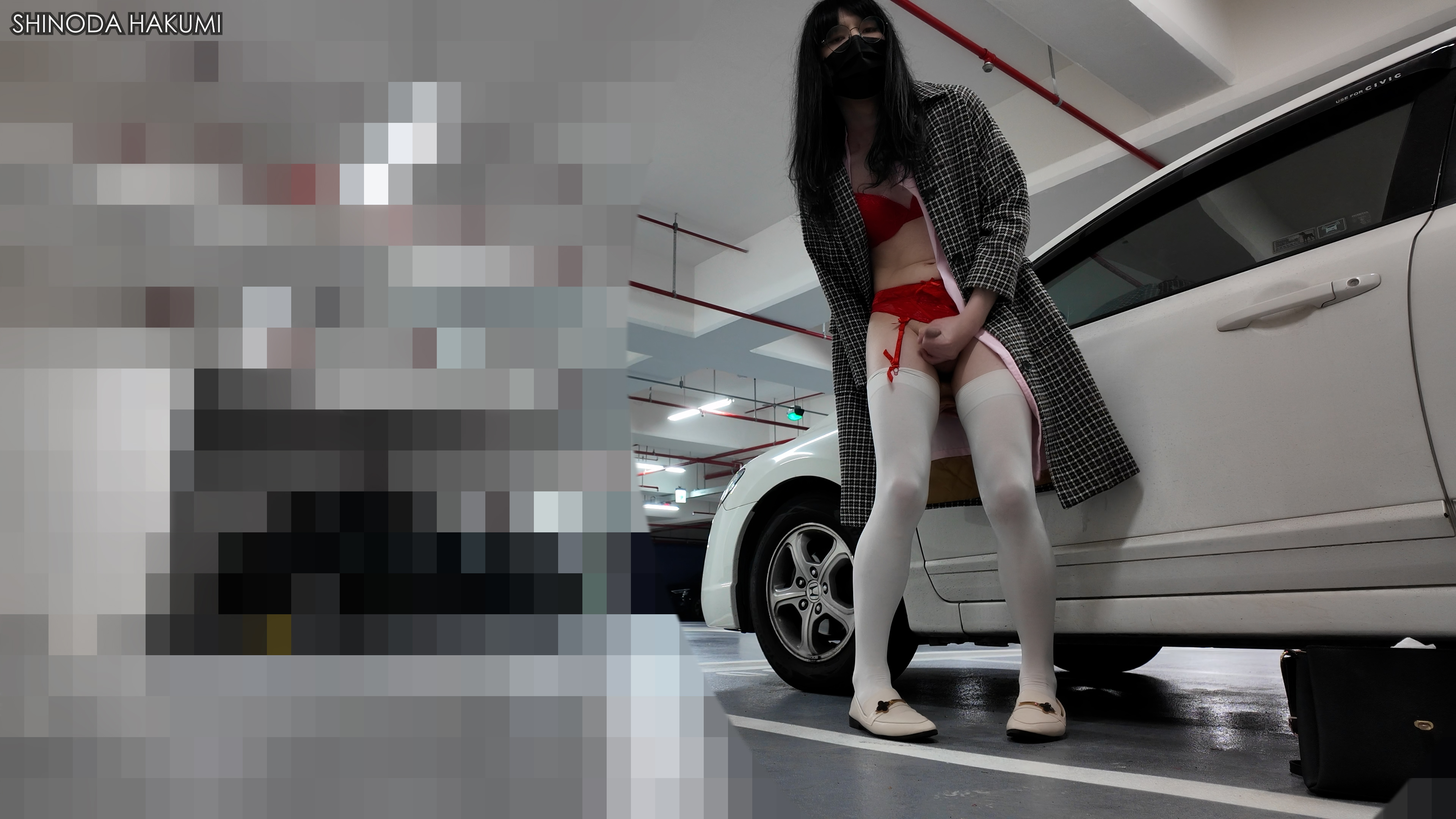 FC2-PPV-4353620 HA39ギャップ痴女ナースが露出してオナニー！***szzoqnoqo Sample 2
