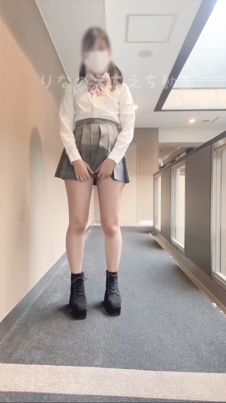 FC2-PPV-4419079 【女子大②りなのえちな自撮り】**sqpnnj*py 制服の下はノーパンノーブラで亀甲縛り…ビジホの廊下で制服脱いで全裸になってから浴衣羽織ってオナニー…そのまま露出しながら歩いて部屋の前でまたオナニーしちゃった… Sample 1