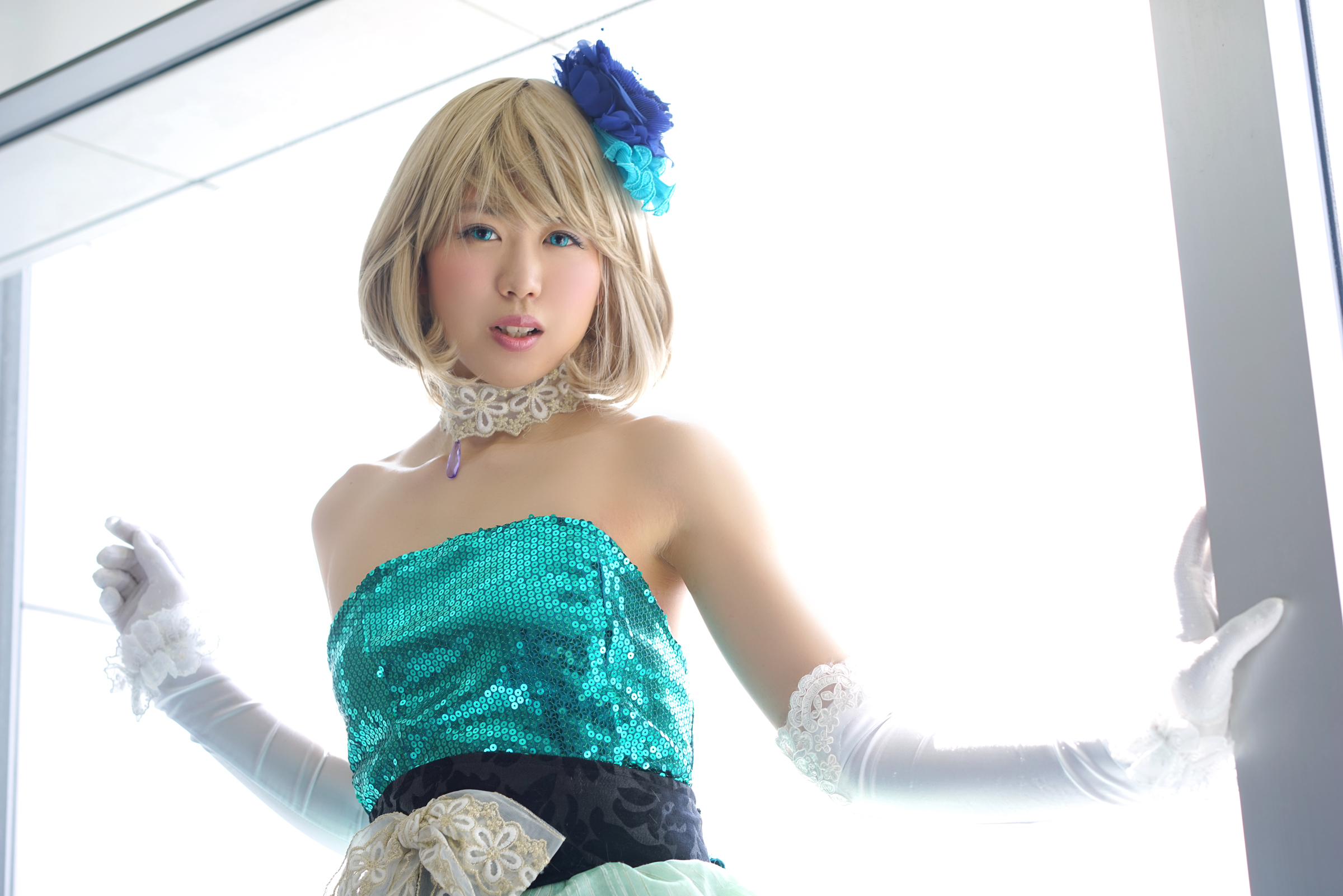 FC2-PPV-4466944 【期間限定超特価】**sqpnnjs*y 戸田●梨香に似のアイ●ス激エロコスプレ！高身長クビれ女子の大量潮吹きVS溜めに溜めた渾身の大量中出しで孕まSEX!【後編】※レビュー特典あり Sample 1