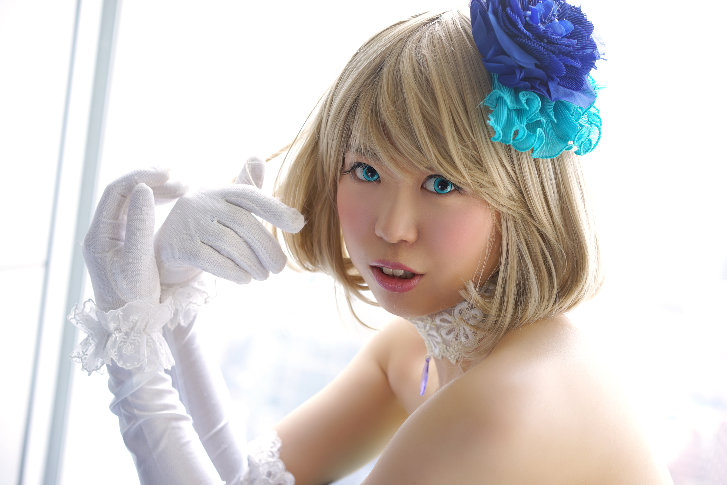 FC2-PPV-4466944 【期間限定超特価】**sqpnnjs*y 戸田●梨香に似のアイ●ス激エロコスプレ！高身長クビれ女子の大量潮吹きVS溜めに溜めた渾身の大量中出しで孕まSEX!【後編】※レビュー特典あり Sample 2