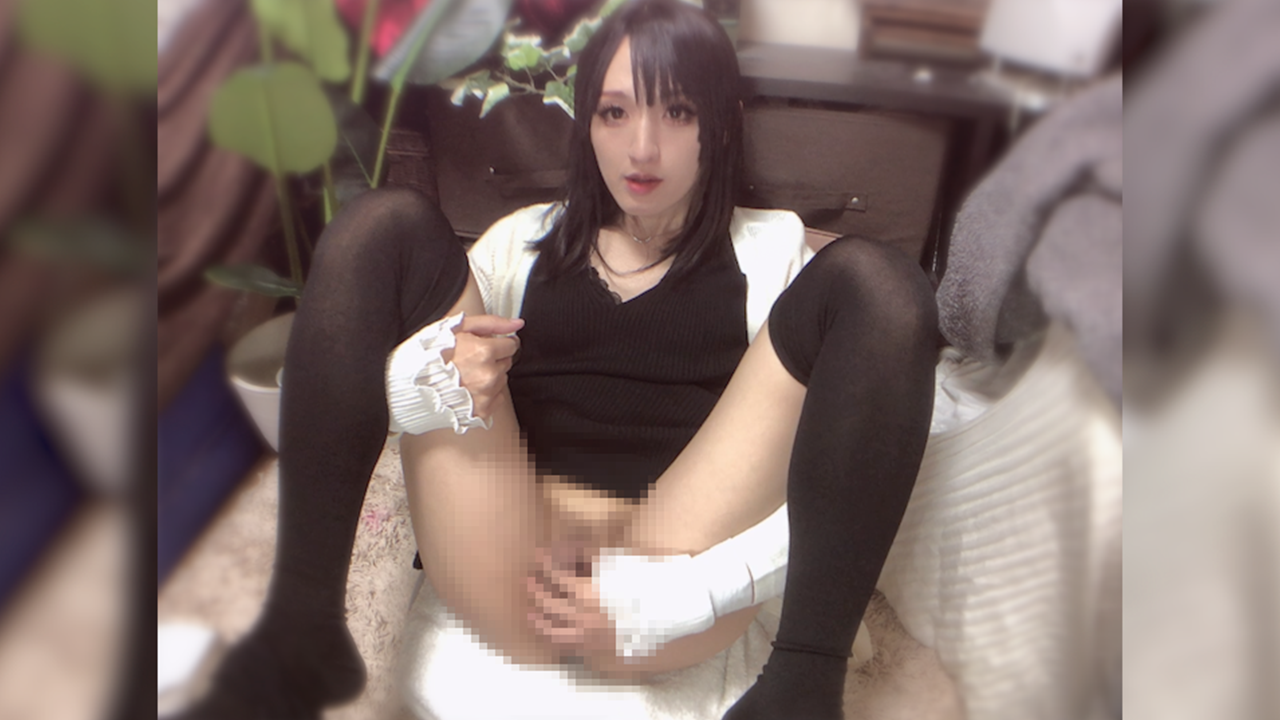 FC2-PPV-4467262 【個撮】***oypszjnss 黒髪エロエロの可愛い女装が静かにオナニーする動画 Sample 2