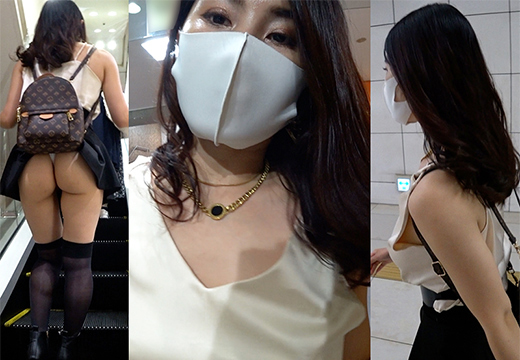 FC2-PPV-4498398 【顔出し ノーブラ】**sqpnnjsqy 勃起した乳首をさらけ出す胸チラ美人お姉さん♪下着の食い込みがエグ過ぎてビラもハミ出すド変態女!! Sample 4