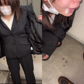 FC2-PPV-4673954 衝撃\!!仕事帰りのリアルなOLさんに声かけてその辺の非常階段でちんぽしゃぶらせ口に出したらいやいや吐き出した