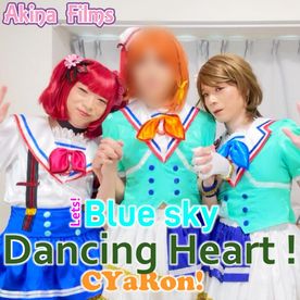 FC2-PPV-4684997 【女装】Lets! Blue sky Dancing Heart ! キラキラ衣装を着てドップリ！ねっちょり！３Ｐでドピュ！