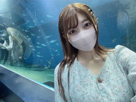 FC2-PPV-4724580 【Ｇカップ美女】まいちゃんのお友達めいちゃんと水族館デート！デート後即生中出し！まさかの人生初ごっくんも！