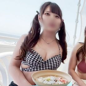 FC2-PPV-4768687 【素人／個撮】21歳茶髪ツインテールの超可愛い小悪魔ギャルをナンパ。ハリのある巨乳スレンダーボディを激ピス中出しセックス。