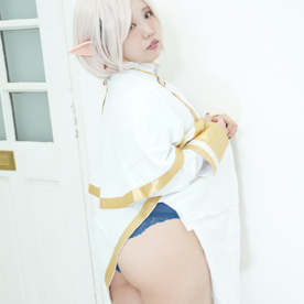 FC2-PPV-4772858 【無VR】エルフのコスプレしたリナちゃん♡美肌でもっちりとした美尻は最高でした！