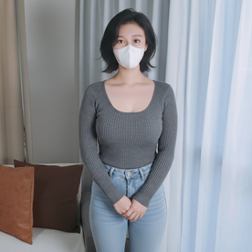 FC2-PPV-4796619 地方〇生Hカップ爆乳美空(19\)のパイズリ練習♡ スレンダー美尻痙攣！口内とお腹に粘着精子ぶっかけ実践レッスン