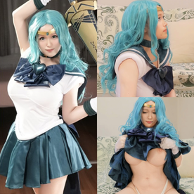 FC2-PPV-4820028 『本物コスプレイヤー/個撮』美**戦士セーラームーンの海王みちるがセーラーネプチューンに変身❣惑星級Jカップのダイナマイトボディを絶対征服♡生ハメ高速ピストンで敗北確定の海王級ハメ撮り映像♡