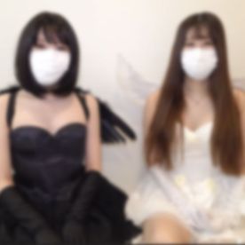 FC2-PPV-4824635 ※1/8まで初回限定90％OFF※【無修正】入学したての女子大生で天使の様な二人の可愛い女の子とハーレムセックス！大きな肉棒で天使が遊ぶ仕草は最高