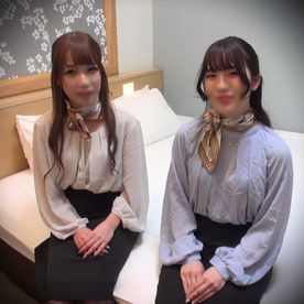 FC2-PPV-4833356 ※1月22日まで70％OFF【乱交】新宿 大手IT企業 受付嬢。黒ストがエロすぎる某大手IT企業の受付嬢2人組と退勤後に乱交SEX。ハメ撮り中出し。