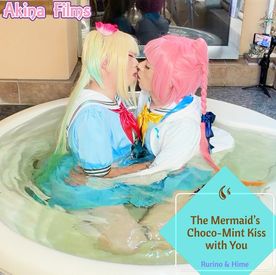 FC2-PPV-4842771 【女装】The Mermaid's Choco-Mint Kiss with You 制服姿で入水！制服の下には競泳水着！モッコリはっきり水遊び！