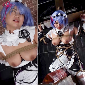 FC2-PPV-4845943 【ミニミニ大作戦】19歳身長147cm『F』カップ 某有名コスプレイヤーが緊急参戦 おじさん2人との緊縛変態プレイでイキまくり 3P ハメ撮り 中出し 数量限定・期間限定