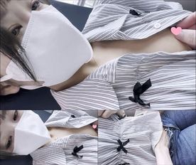 FC2-PPV-4853645 電車お触り37 最強ショート美女降臨。乳首が敏感過ぎて感じてしまう姿はフルボッキ不可避です、。